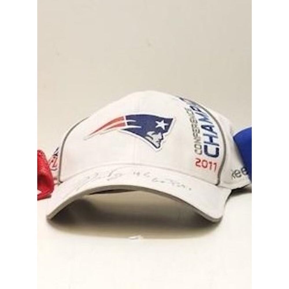 White NFL Onfield SuperBowl XLVI New Englang Patriot BenJarvus Green-Ellis  Sign